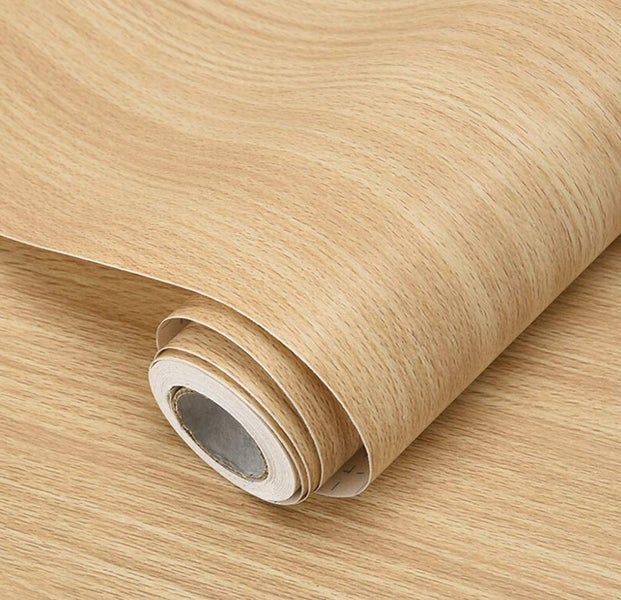 Wood grain desktop sticker · Cabinet book table film · Furniture wallpaper Carousel 1