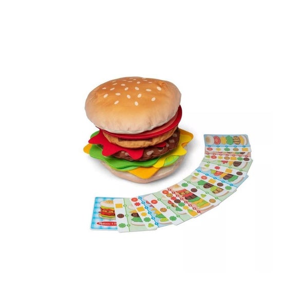 Melissa and Doug Burger Stacking Games Carousel 2