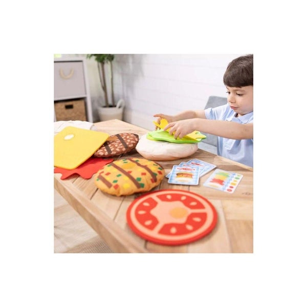 Melissa and Doug Burger Stacking Games Carousel 3