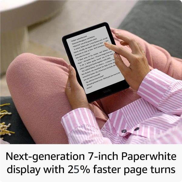 Amazon Kindle Paperwhite Signature Edition (12th Gen 2024) eReader - 32GB Carousel 2