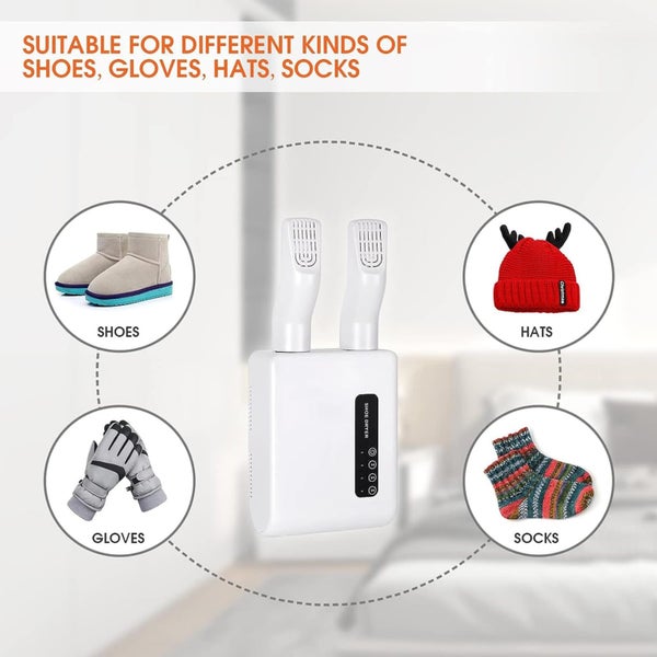 Electric Shoes Dryer, Bake Shoe Gloves Drying Machine Sterilizer Boots Drier Carousel 5
