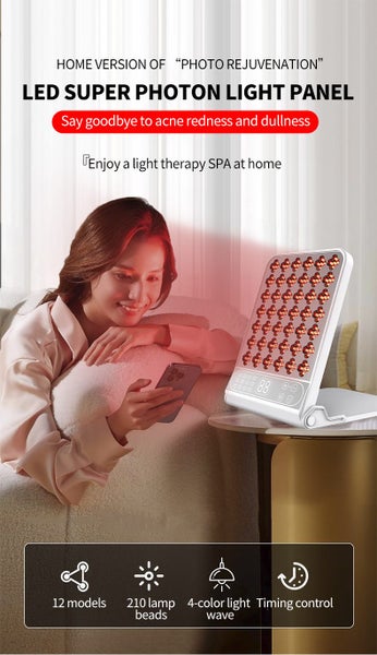 Red Light Therapy for Face and Body, Portable Red Light Therapy with Goggles Carousel 3