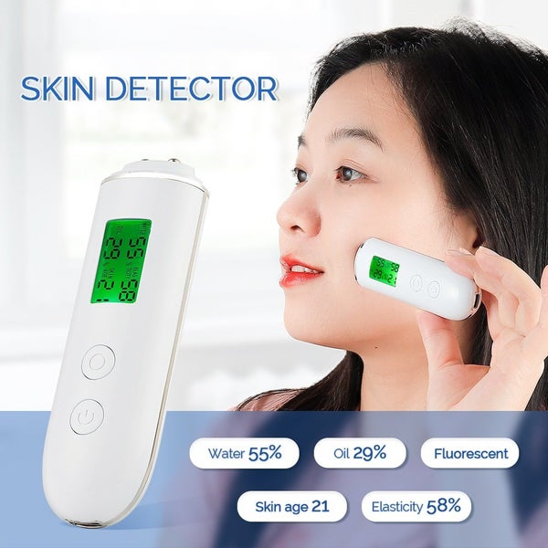 Skin Tester Face Skin Moisture&Oil Content Skin Analyzer Water Test Meter Carousel 1