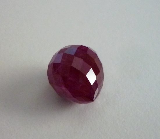 13.71CT GORGEOUS HUGE BRIOLETTE 100% NATURAL RED RUBY Carousel 1