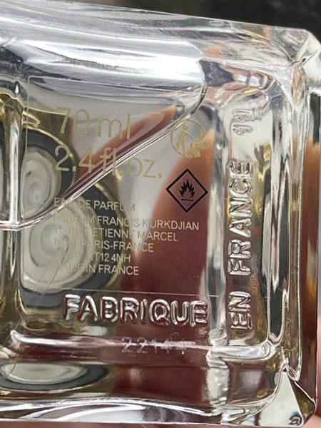 5ml sample perfume Maison Francis Kurkdjian 724 EDP Tester Carousel 5