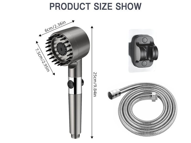 High Pressure Shower Head Set - Carousel 11