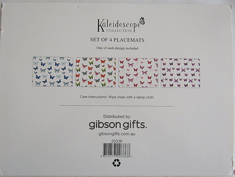 Butterfly Placemat set Carousel 6