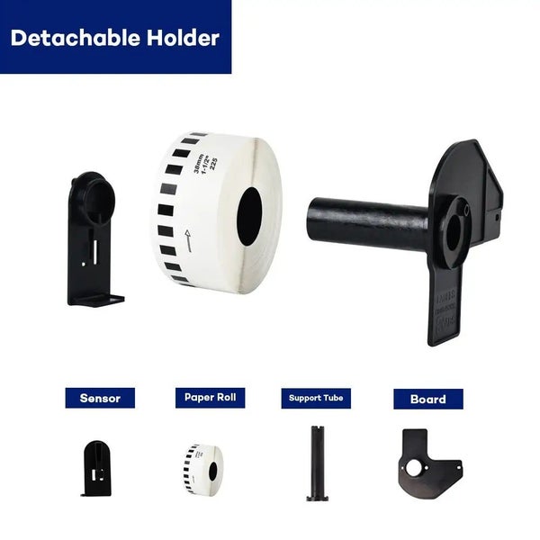DK-22225 Compatible Brother DK Continuous Label Roll DK22225 - 38mm x 30.48m Carousel 2
