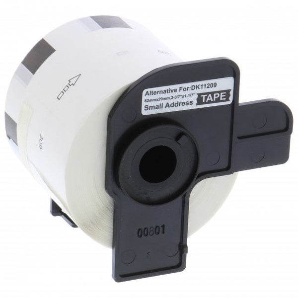 DK-11209 Compatible Brother Thermal Label 29mm x 62mm -800 labels Carousel 1