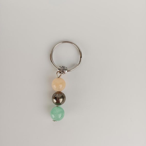 PERSONALISED Crystal Keyring Carousel 15