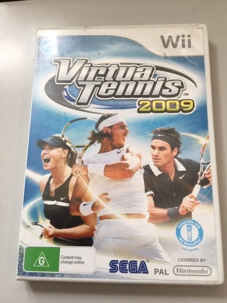 Virtua Tennis 2009 Wii game Carousel 1