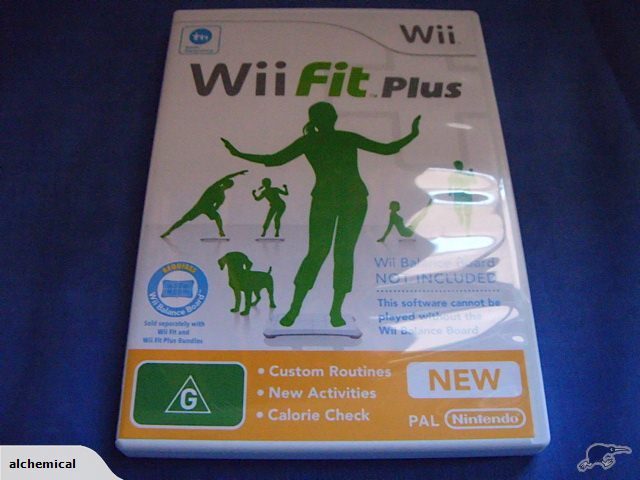 Wii Fit Plus Wii game. Carousel 1