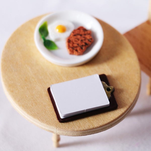 tiny school set for doll Simulation Miniature School Supplies School Bag Combo Carousel 1