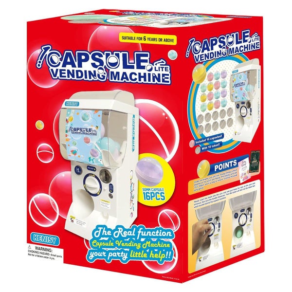 Kenisy Gachapon Capsule Toy Vending Machine Lite Mini Collectible Dispenser Stac Carousel 1
