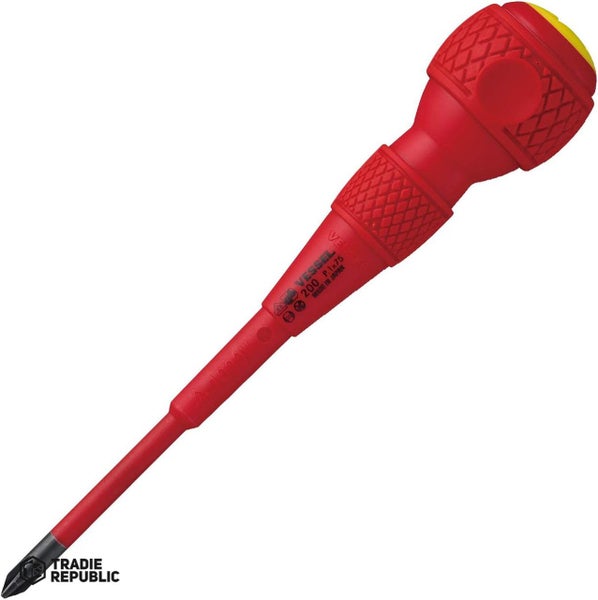 Vessel Insulated Screwdriver Phillips 1 x 75 Carousel 1