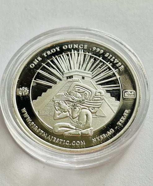 1 oz First Majestic Mint .999 Silver Round BU Carousel 2