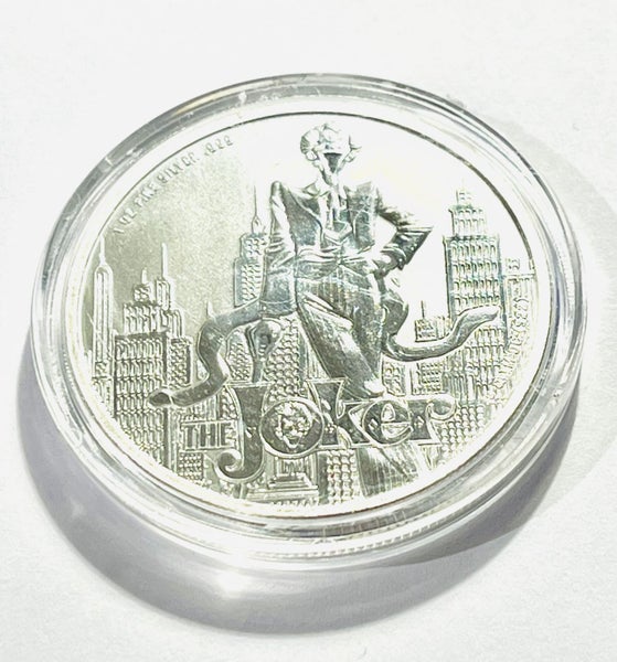 2024 1 oz Samoa DC Comics - The Joker .999 Silver BU Coin Carousel 1