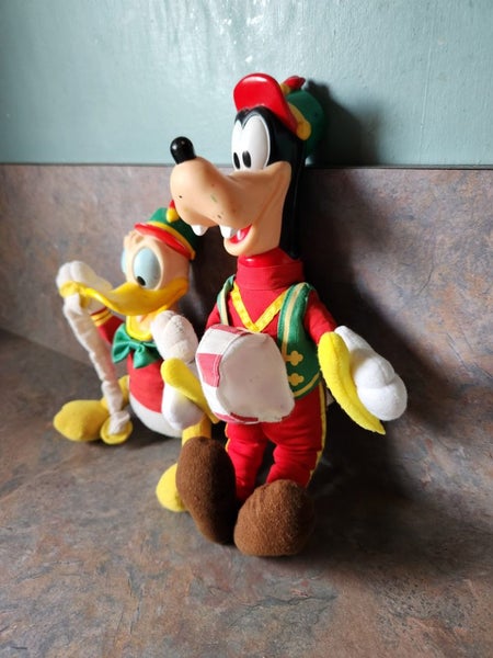 Vintage Donald Duck & Goofy toy Carousel 2
