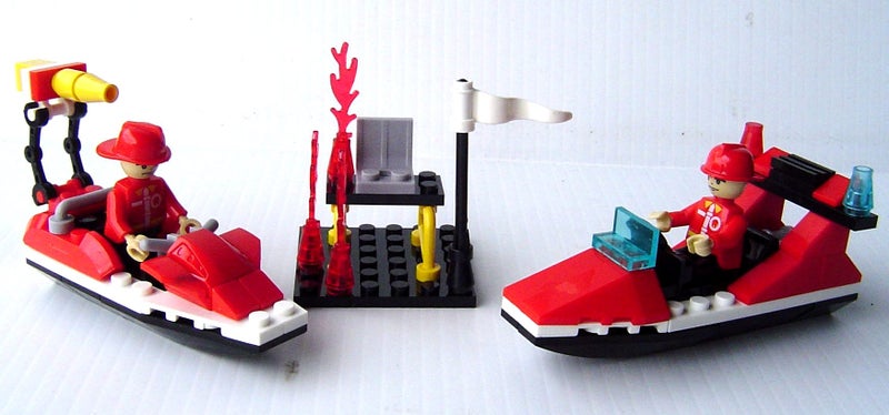Fire Patrol Boats - Compatible With Lego Carousel 2