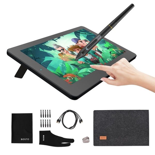 Go 11.6 Inch Graphics BT-12HD/BT-12HDT Digital Drawing Tablet HD HIPS LCD 136... Carousel 2