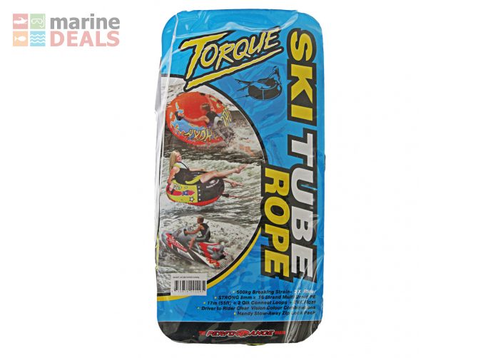 Ron Marks Ski Tube 8mm Tow Rope 500kg 17m - Assor… Carousel 2