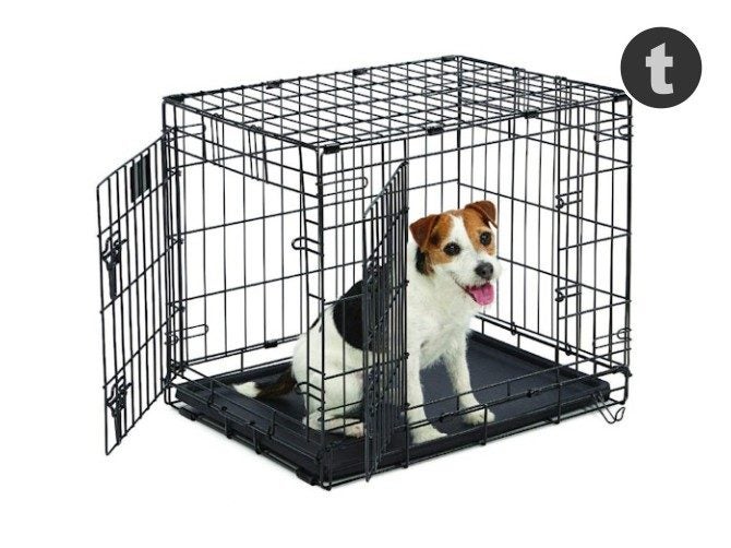 DOG Crate Cage - Foldable Small Carousel 1