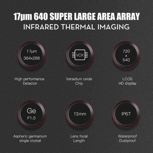 InfiRay Imager E3N /AL13 Monocular Thermal Camera for Hunting Wild Boar Wolf ... Carousel 7