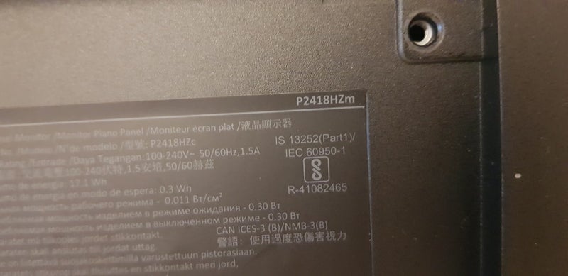 DELL 24" IPS MONITOR P2418HZM (1920x1080) NO STAND (A) Carousel 4