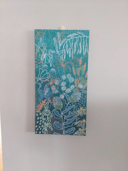 Twilight in the garden original by kiwi artist628638644128031124