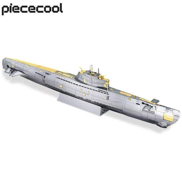 Piececool 3D Metal Puzzles DIY Submarine Model Building Kits for Teens Best G... Carousel 1