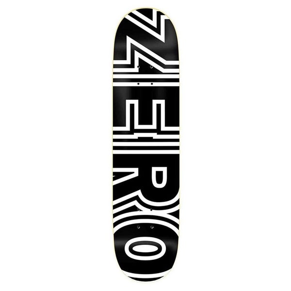 ZERO BOLD BLACK WHITE DECK 7.75 Carousel 1