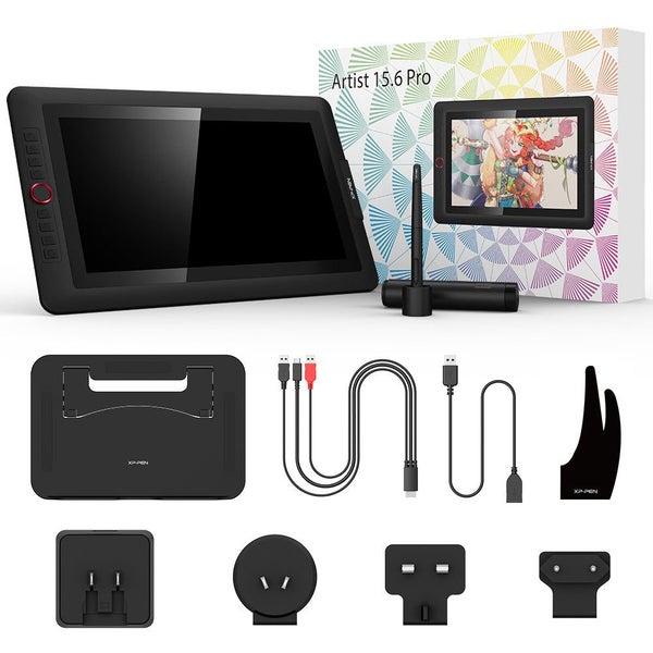 XPPen Artist 15.6 Pro Tablet Graphic Monitor Digital Animation Drawing Board ... Carousel 6