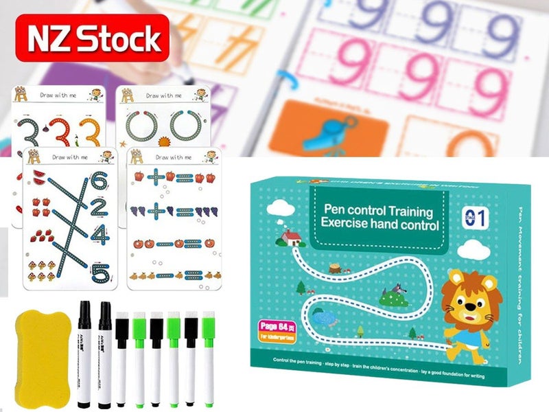 Kids Magic Handwriting Copybook Carousel 1