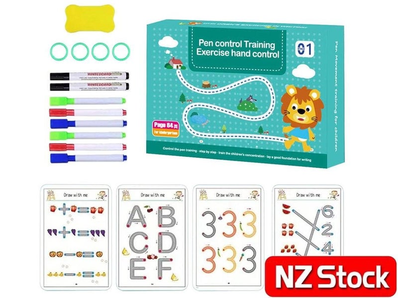 Kids Magic Handwriting Copybook Carousel 2