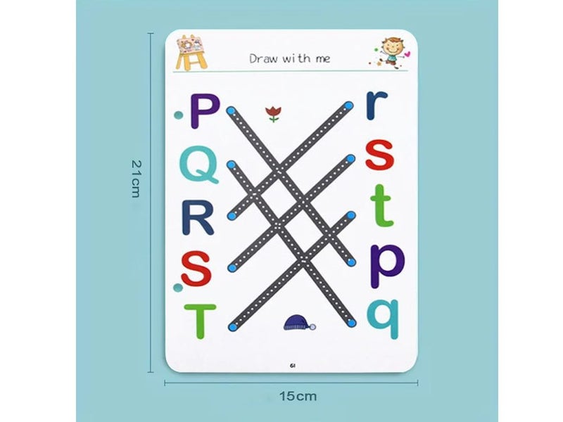 Kids Magic Handwriting Copybook Carousel 10