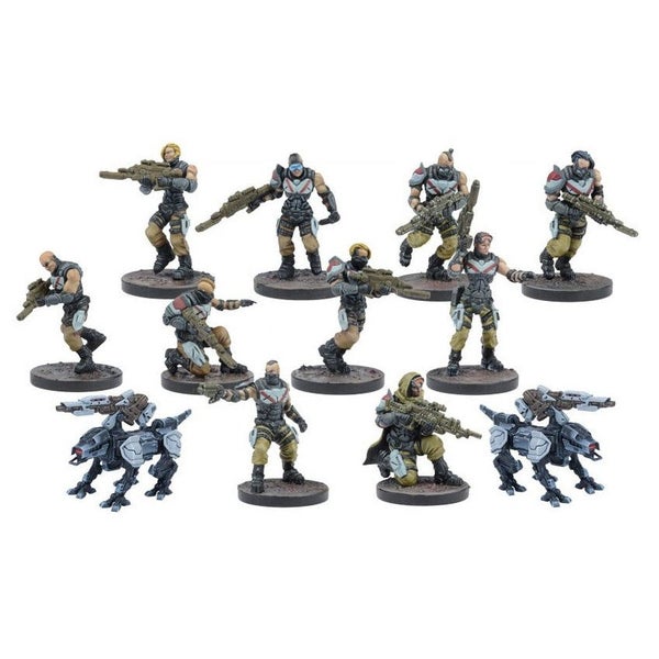 Mantic Games MGWPE302 Firefight Enforcer Pathfinders Carousel 1