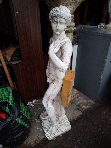 DAVID Sculpture + Plinth by Peter Fell.REDUCED! Carousel 2