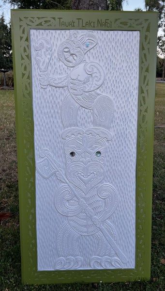 Original Majestic Wall Art Maori Carving No.1 Carousel 1