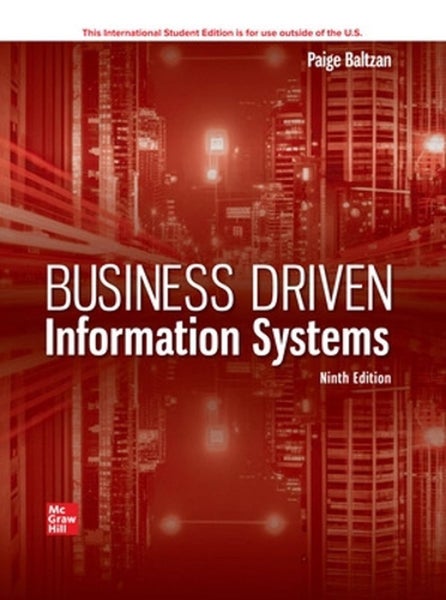 Business Driven Information Systems ISE by Paige Baltzan - Paperback Carousel 1
