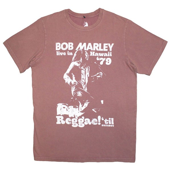 Bob Marley Live In Hawaii Limited Edition 999 Only Premium Wash T Shirt Carousel 1
