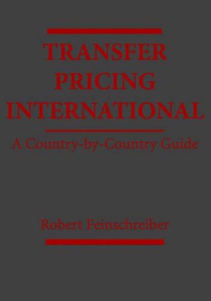 Transfer Pricing International by Robert Feinschreiber - Hardcover Carousel 1