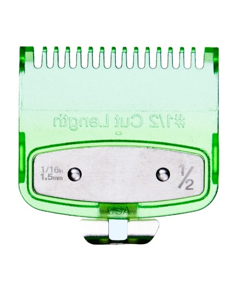 Transform-U Hair Clipper Guide Comb #0.5 - 1.5Mm - Green Carousel 1
