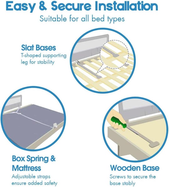 NEW Baby Safety Bed Rail Guard Afterpay Carousel 12