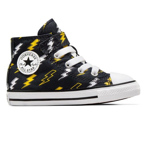 CONVERSE TODDLERS CT ELECTRIC BOLT HI BLACK/GOLDEN Carousel 1
