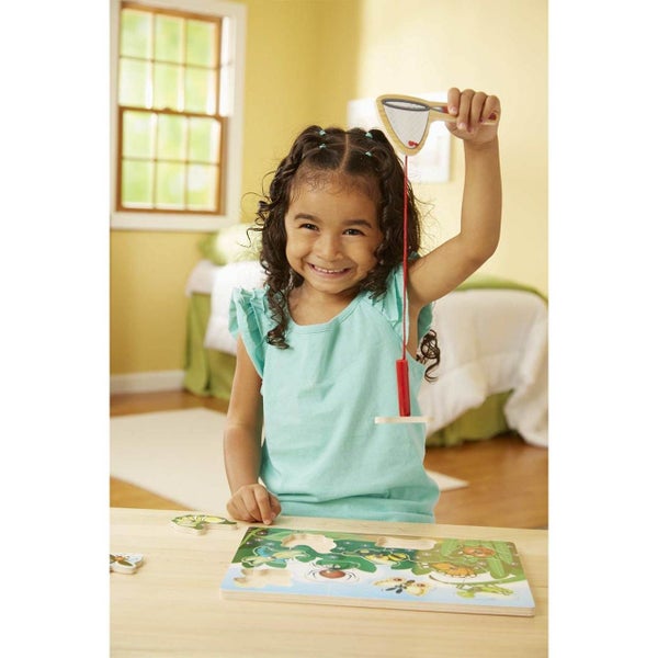 Melissa & Doug Wooden Magnetic Game Carousel 4
