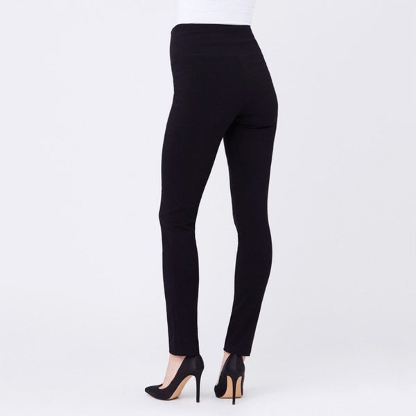 Ripe Maternity Suzie Super Straight Pant - Black Carousel 4