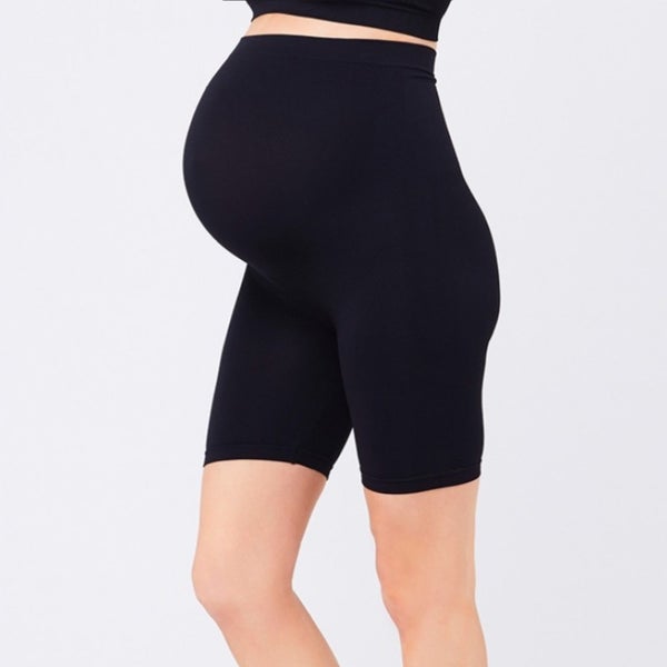 Ripe Maternity Seamless Recovery Shorts - Black Carousel 1