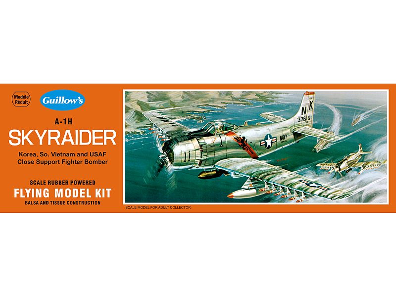 Guillows 1:35 0904 A-1H Skyraider (Sandy) Easy Build Carousel 1
