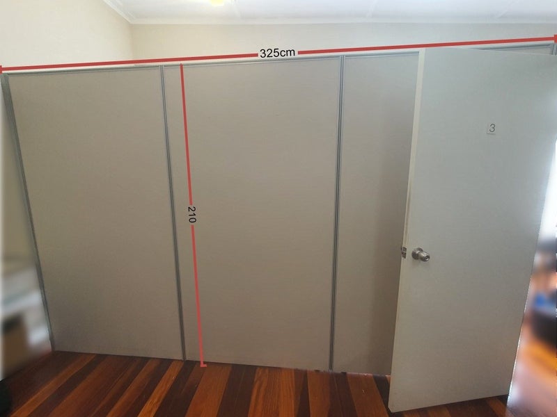 Partition Rooms with doors / Temporary rooms set-up Carousel 2