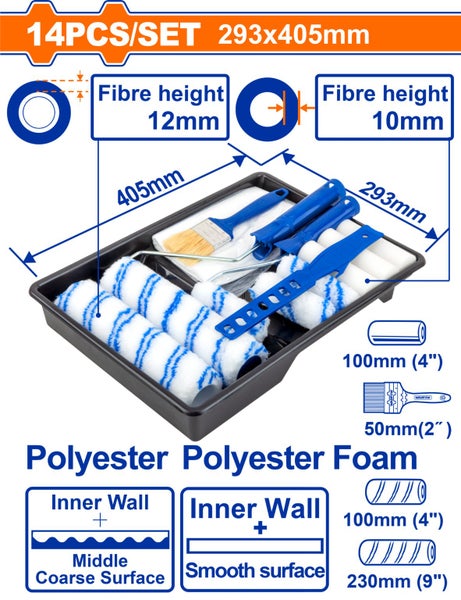 Cylinder Brush Painting 14-in-1 Set Carousel 1